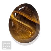Tigrie oko placka 37 x 28 x 12,2 mm