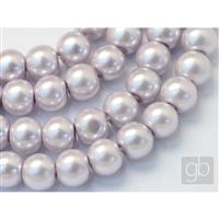 Korálky voskované perly O4 mm Ruová VO4012