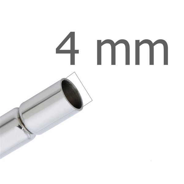 Magnetick zapnanie Platina otvor 4 mm