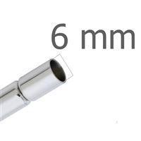 Magnetické zapínanie Platina otvor 6 mm
