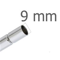 Magnetické zapínanie Platina otvor 9 mm