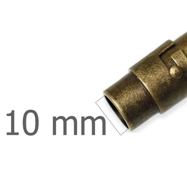 Magnetick zapnanie s pojistkou STAROMOSADZ otvor 10 mm
