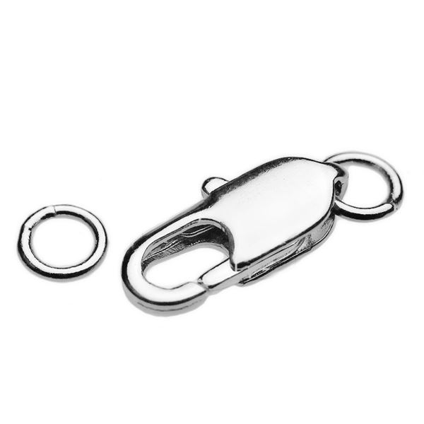 Karabinka s krkom PLATINA 11 mm