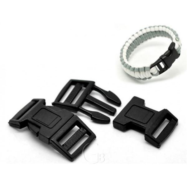 Plastov pezka zakiven 51x26 mm
