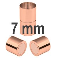Magnetické zapínanie ZLATORUOVÉ 7 mm