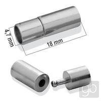 Magnetické zapínanie PLATINA 118 x 5 mm