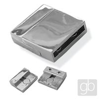 Magnetické zapínanie Platina 24 x 20 x 6 mm